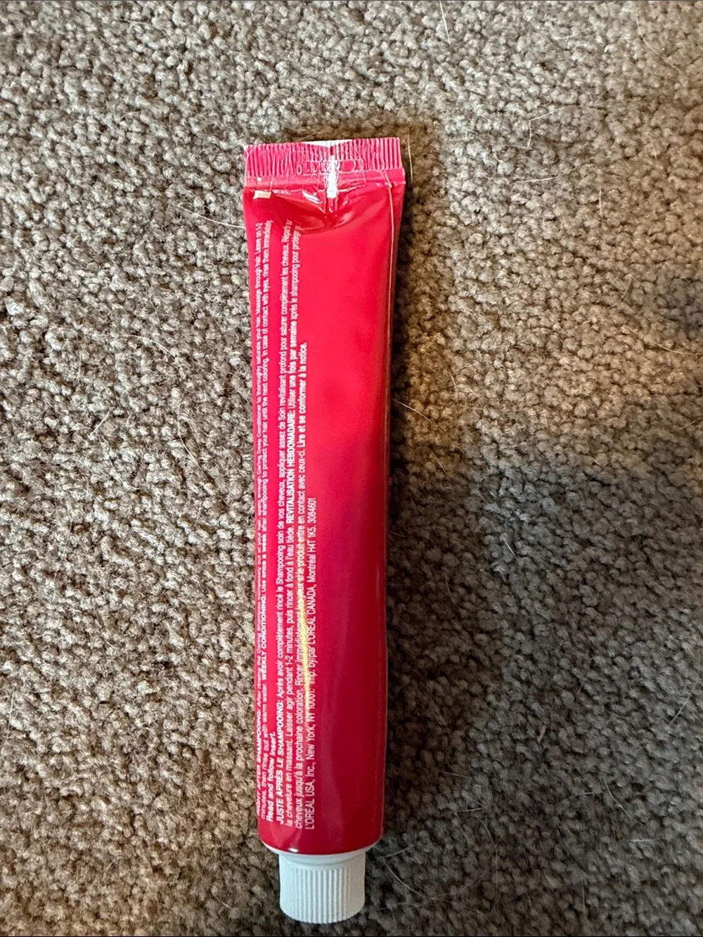Lot 4 L'oreal Paris Excellence Creme Conditioning #4 Hair Treatment Tubes NEW